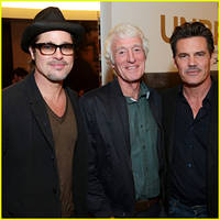 Brad Pitt Covers for Sick Angelina Jolie at 'Unbroken' Event!